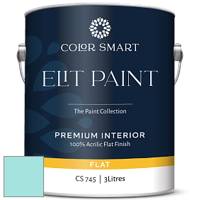 COLOR SMART CS 745 ELIT PAINT глубокоматовая моющаяся краска цвет NCS S 0530-B50G 