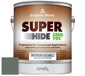 Benjamin Moore 357 Super Hide Zero Voc Interior Eggshell краска цвет 700 Enchanted Forest