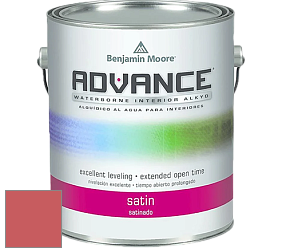 Benjamin Moore 792 Advance Interior Paint-Satin эмаль цвет 2008-30 Raspberry Blush