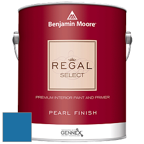 Benjamin Moore 550 Regal Select Waterborne Interior Pearl Finish краска цвет 2064-30 Ol' Blue Eyes