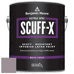 Benjamin Moore 484 Ultra Spec SCUFF-X Interior Matte Finish краска цвет 2115-40 Mauve Blush