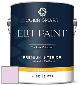 COLOR SMART CS 745 ELIT PAINT глубокоматовая моющаяся краска цвет NCS S 0520-R40B 