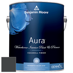 Краска Aura Waterborne Interior Eggshell Finish (524) цвет 2131-10 Black Satin