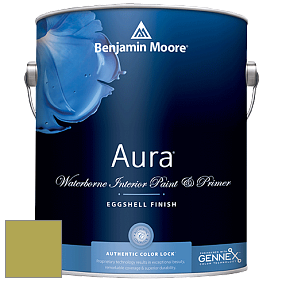 Краска Aura Waterborne Interior Eggshell Finish (524) цвет 2146-30 Split Pea
