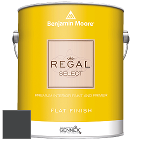 Краска Regal Select Waterborne Interior Flat Finish (547) цвет 2131-10 Black Satin