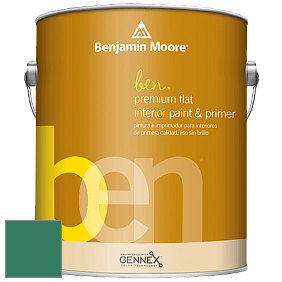 Краска Ben Premium Interior Latex Flat (W625) цвет 2043-20 Ming Jade