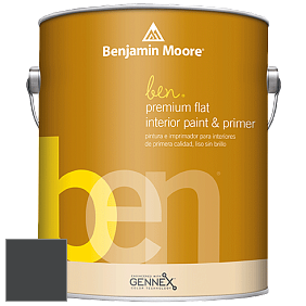 Краска Ben Premium Interior Latex Flat (W625) цвет 2131-10 Black Satin