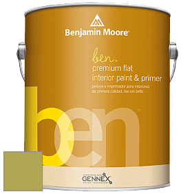 Краска Ben Premium Interior Latex Flat (W625) цвет 2146-30 Split Pea