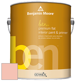 Краска Ben Premium Interior Latex Flat (W625) цвет 2169-50 Malibu Peach