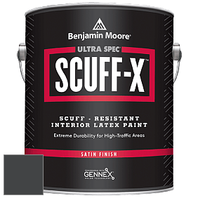 Краска Ultra Spec SCUFF-X Interior Satin Finish (486) цвет 2131-10 Black Satin