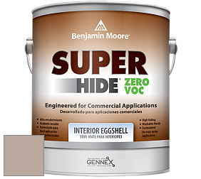 Краска Benjamin Moore 357. Super Hide Zero Voc Interior Eggshell краска цвет 997 Baja Dunes