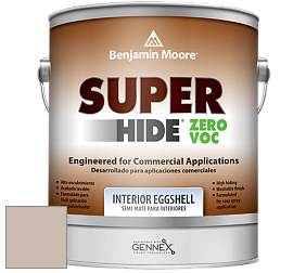 Краска Benjamin Moore 357. Super Hide Zero Voc Interior Eggshell краска цвет 990 Hampshire Taupe