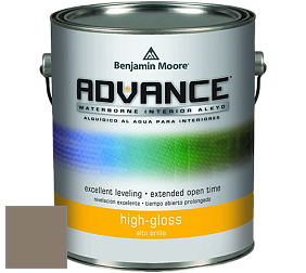 Краска Benjamin Moore 794. Advance Interior Paint-High Gloss глянцевая алкидная эмаль цвет 979 Stampede