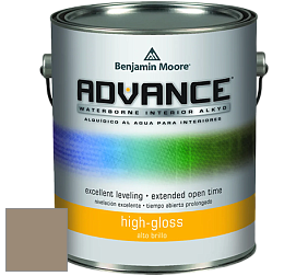 Краска Benjamin Moore 794. Advance Interior Paint-High Gloss глянцевая алкидная эмаль цвет 986 Smoky Ash