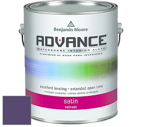 Краска Benjamin Moore 792. Advance Interior Paint-Satin эмаль цвет 2071-20 Gentle Violet