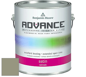 Краска Benjamin Moore 792. Advance Interior Paint-Satin эмаль цвет 474 Mistletoe