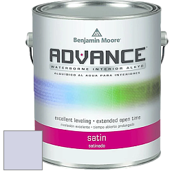 Краска Benjamin Moore 792. Advance Interior Paint-Satin эмаль цвет 2069-60 Lavender Ice