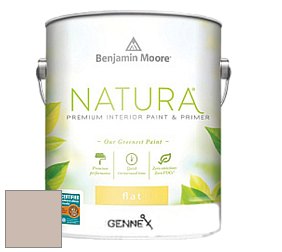 Краска Benjamin Moore 514. Natura Interior Semi-Gloss Finish краска цвет 990 Hampshire Taupe