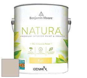 Краска Benjamin Moore 514. Natura Interior Semi-Gloss Finish краска цвет 983 Smokey Taupe