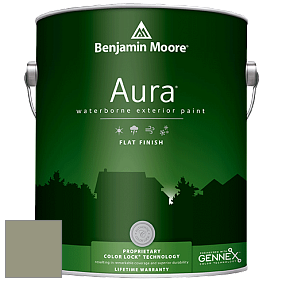 Краска Aura Waterborne Exterior Flat Finish (629) цвет 474 Mistletoe