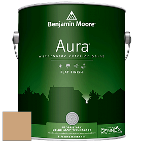 Краска Aura Waterborne Exterior Flat Finish (629) цвет 1117 Guesthouse