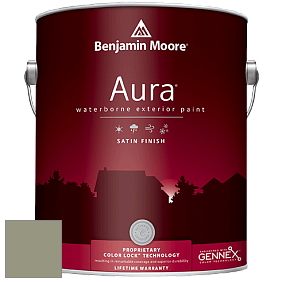 Краска Aura Waterborne Exterior Satin Finish (631) цвет 474 Mistletoe