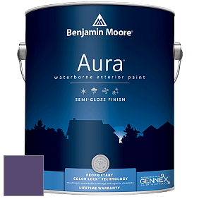 Краска Aura Waterborne Exterior Semi-Gloss Finish (632) цвет 2071-20 Gentle Violet