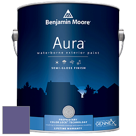 Краска Aura Waterborne Exterior Semi-Gloss Finish (632) цвет 1400 Your Majesty