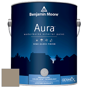 Краска Aura Waterborne Exterior Semi-Gloss Finish (632) цвет 978 Raccoon Hollow