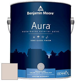 Краска Aura Waterborne Exterior Semi-Gloss Finish (632) цвет 988 Frosted Toffee