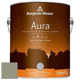 Краска Aura Waterborne Exterior Low Lustre Finish (634) цвет 474 Mistletoe