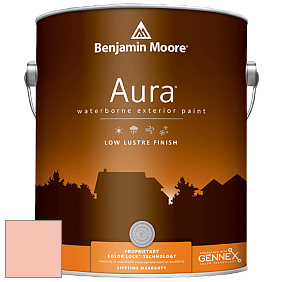 Краска Aura Waterborne Exterior Low Lustre Finish (634) цвет 2169-50 Malibu Peach