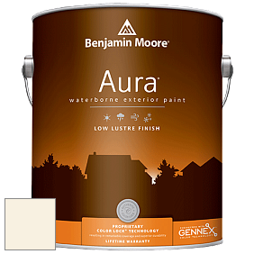 Краска Aura Waterborne Exterior Low Lustre Finish (634) цвет OC-89 Butter Pecan