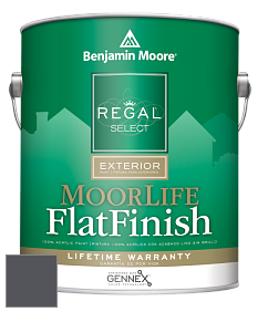 Краска Regal Select Exterior Paint-MoorLife Flat Finish (W105) цвет 2133-30 Day's End