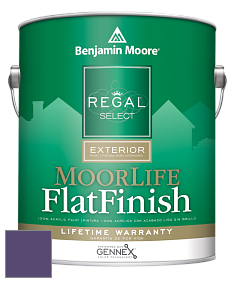 Краска Regal Select Exterior Paint-MoorLife Flat Finish (W105) цвет 2071-20 Gentle Violet