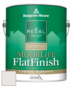 Краска Regal Select Exterior Paint-MoorLife Flat Finish (W105) цвет 2115-70 Oyster