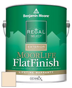 Краска Regal Select Exterior Paint-MoorLife Flat Finish (W105) цвет 2160-60 Kansas Grain