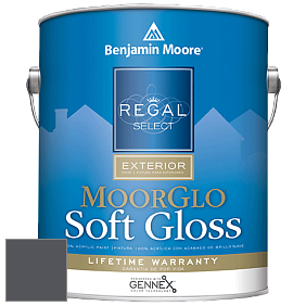 Краска Regal Select Exterior Paint-Moor GloSoft Gloss Finish (W096) цвет 2133-30 Day's End