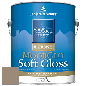 Краска Regal Select Exterior Paint-Moor GloSoft Gloss Finish (W096) цвет 986 Smoky Ash