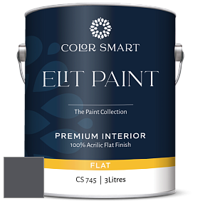 Краска COLOR SMART CS 745 ELIT PAINT глубокоматовая моющаяся краска цвет 2133-30 Day's End