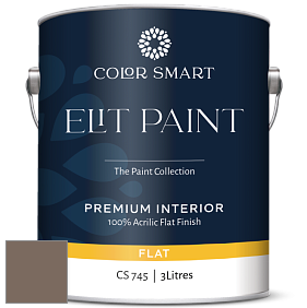 Краска COLOR SMART CS 745 ELIT PAINT глубокоматовая моющаяся краска цвет 994 Fallen Timber