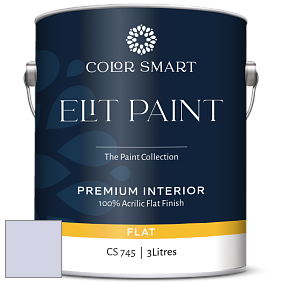 Краска COLOR SMART CS 745 ELIT PAINT глубокоматовая моющаяся краска цвет 2069-60 Lavender Ice