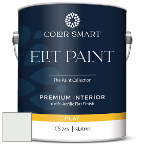 Краска COLOR SMART CS 745 ELIT PAINT глубокоматовая моющаяся краска цвет 2139-70 White Ice