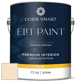 Краска COLOR SMART CS 745 ELIT PAINT глубокоматовая моющаяся краска цвет 2160-60 Kansas Grain