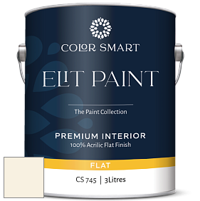 Краска COLOR SMART CS 745 ELIT PAINT глубокоматовая моющаяся краска цвет OC-89 Butter Pecan