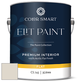 Краска COLOR SMART CS 745 ELIT PAINT глубокоматовая моющаяся краска цвет 981 Wind's Breath