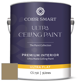 Краска COLOR SMART CS 758 ULTRA CEILING PAINT ультраматовая краска цвет 516 Ivy League