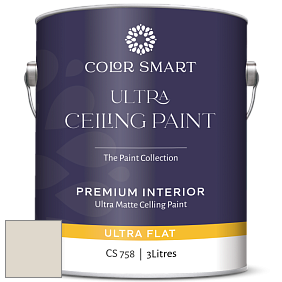 Краска COLOR SMART CS 758 ULTRA CEILING PAINT ультраматовая краска цвет 981 Wind's Breath