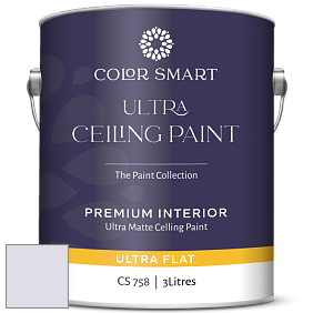 Краска COLOR SMART CS 758 ULTRA CEILING PAINT ультраматовая краска цвет 1394 Sugarplum