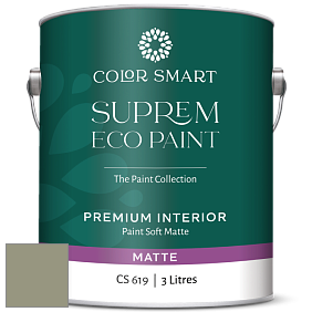 Краска COLOR SMART CS 619 SUPREM ECO PAINT матовая краска цвет 474 Mistletoe